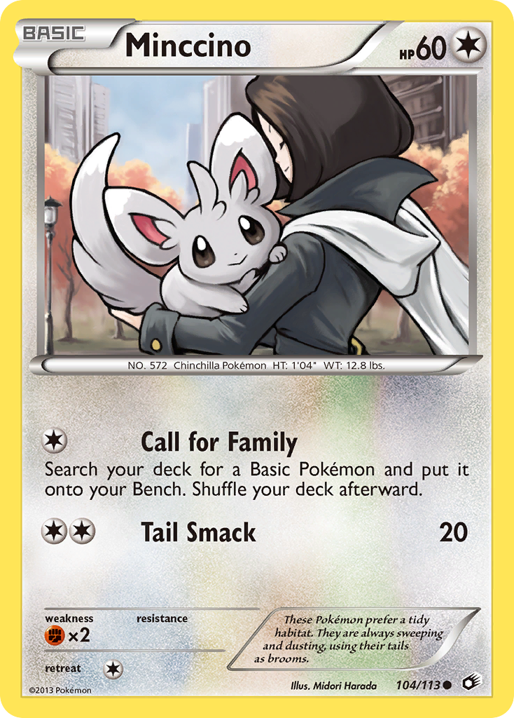 Minccino (104/113) [Black & White: Legendary Treasures] | Gear Gaming Fayetteville