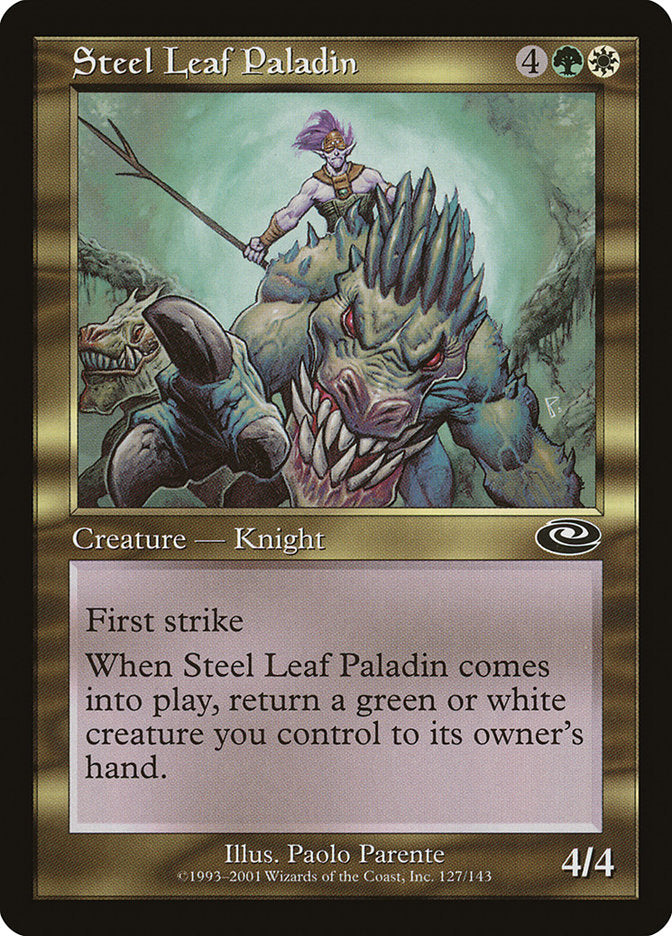 Steel Leaf Paladin [Planeshift] | Gear Gaming Fayetteville