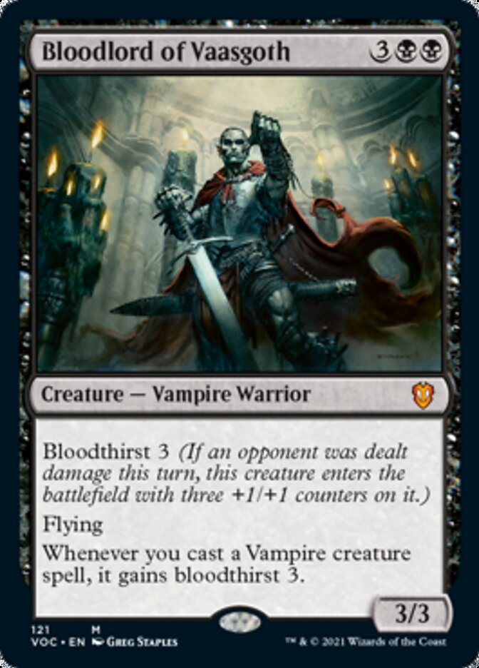 Bloodlord of Vaasgoth [Innistrad: Crimson Vow Commander] | Gear Gaming Fayetteville