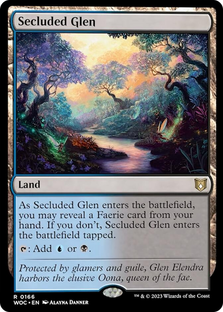 Secluded Glen [Wilds of Eldraine Commander] | Gear Gaming Fayetteville