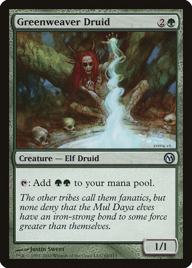 Greenweaver Druid [Duels of the Planeswalkers] | Gear Gaming Fayetteville