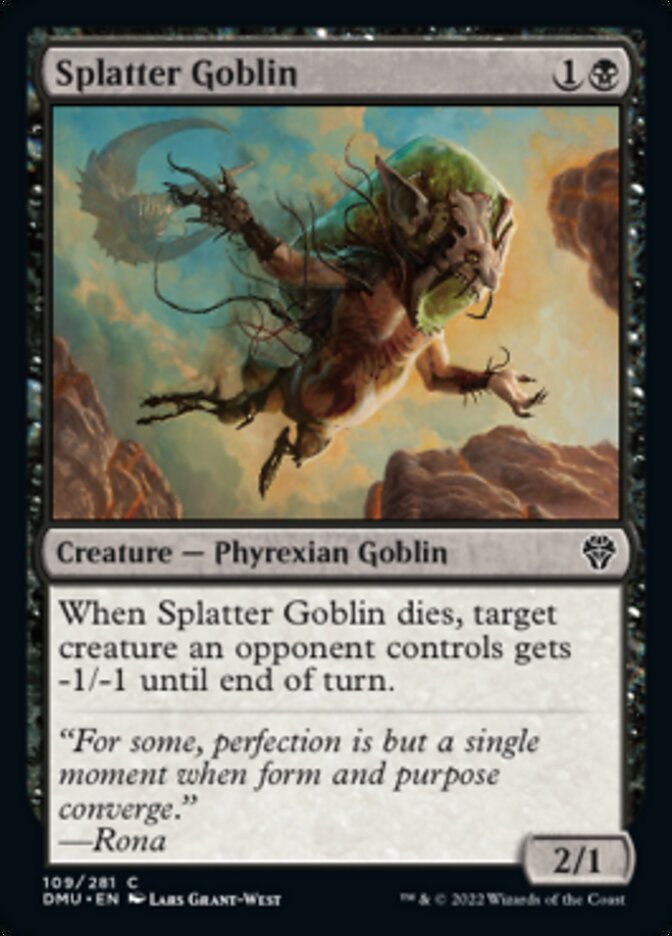 Splatter Goblin [Dominaria United] | Gear Gaming Fayetteville