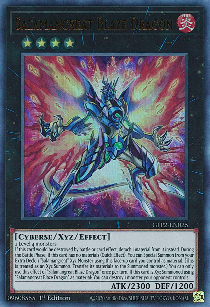 Salamangreat Blaze Dragon [GFP2-EN025] Ultra Rare | Gear Gaming Fayetteville