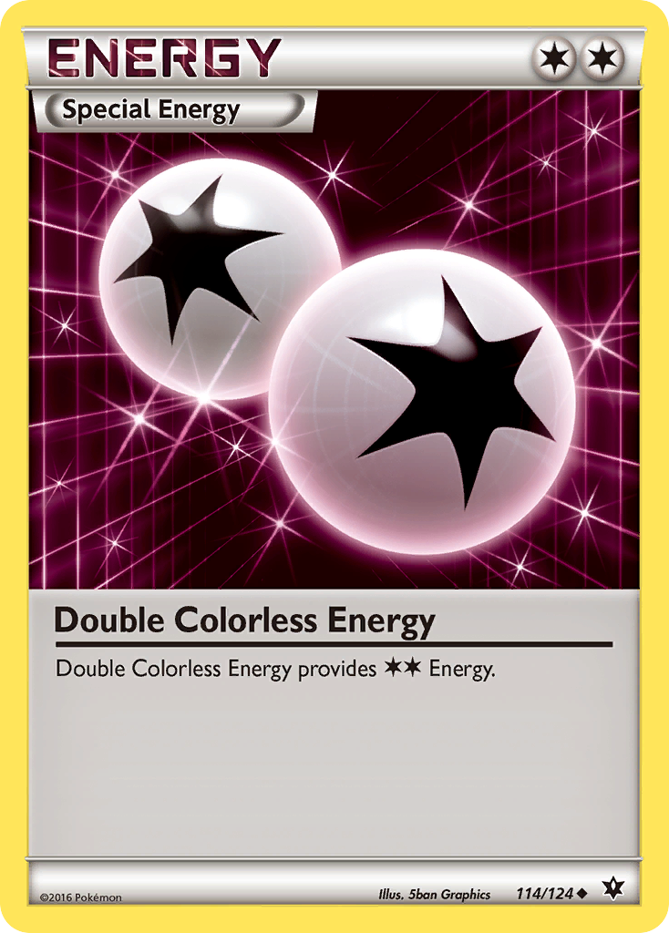 Double Colorless Energy (114/124) [XY: Fates Collide] | Gear Gaming Fayetteville