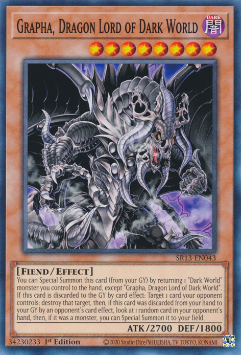Grapha, Dragon Lord of Dark World [SR13-EN043] Common | Gear Gaming Fayetteville