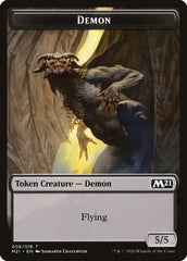 Angel // Demon Double-Sided Token [Core Set 2021 Tokens] | Gear Gaming Fayetteville