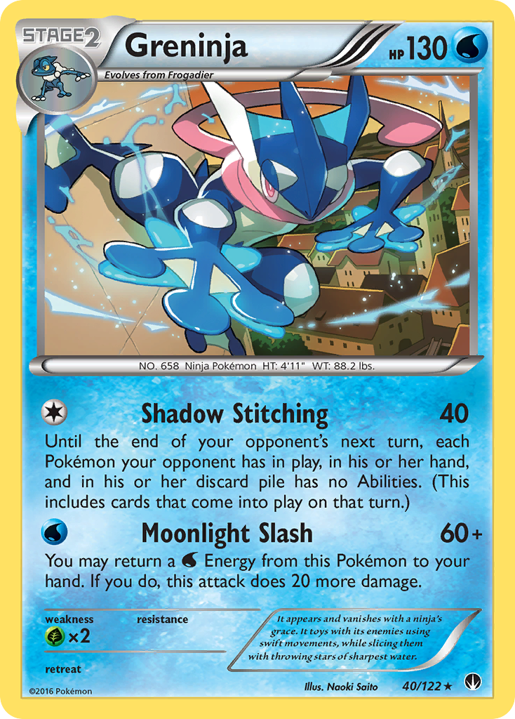 Greninja (40/122) [XY: BREAKpoint] | Gear Gaming Fayetteville