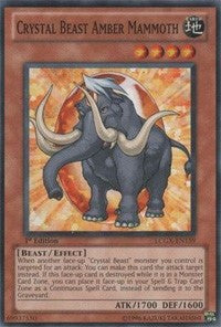 Crystal Beast Amber Mammoth [Legendary Collection 2] [LCGX-EN159] | Gear Gaming Fayetteville