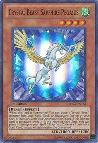 Crystal Beast Sapphire Pegasus [Legendary Collection 2] [LCGX-EN161] | Gear Gaming Fayetteville