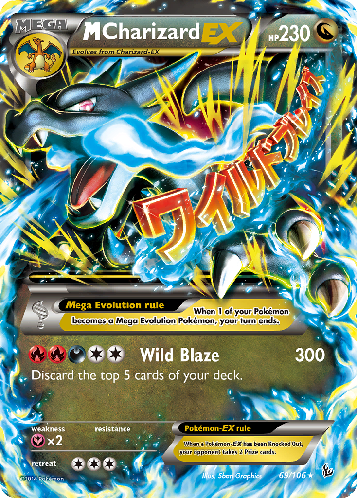 M Charizard EX (69/106) [XY: Flashfire] | Gear Gaming Fayetteville