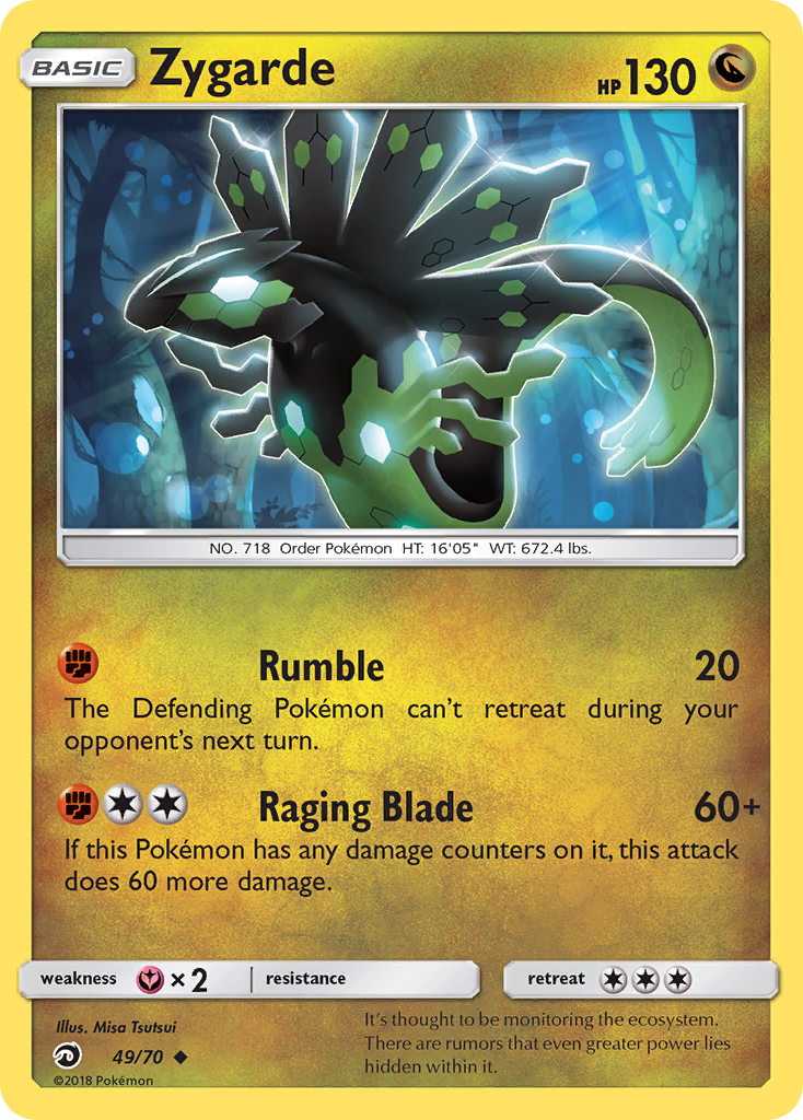 Zygarde (49/70) [Sun & Moon: Dragon Majesty] | Gear Gaming Fayetteville