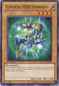 Elemental HERO Sparkman [Legendary Collection 2] [LCGX-EN006] | Gear Gaming Fayetteville