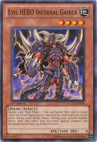 Evil HERO Infernal Gainer [Legendary Collection 2] [LCGX-EN030] | Gear Gaming Fayetteville
