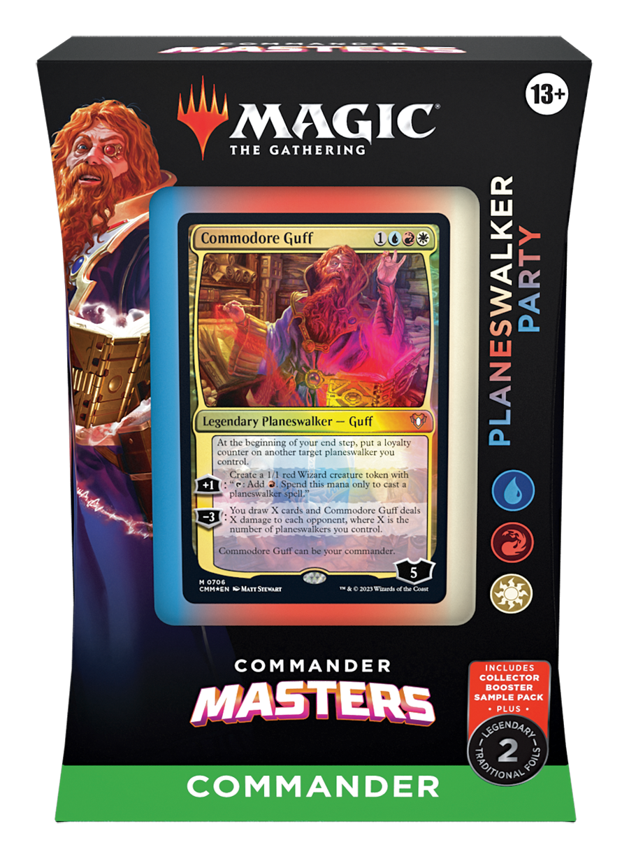 Commander Masters - Commander Deck (Planeswalker Party) | Gear Gaming Fayetteville