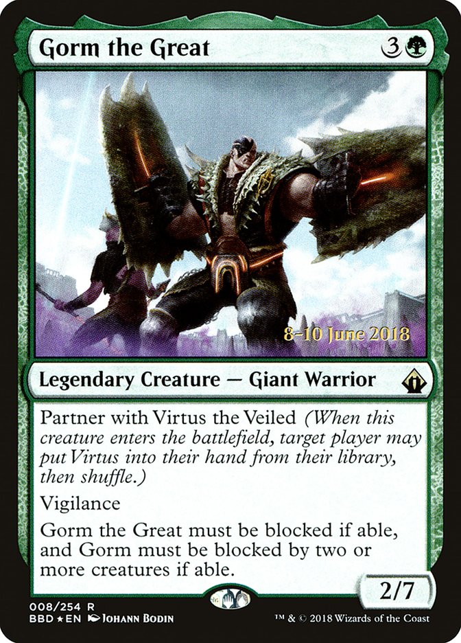 Gorm the Great [Battlebond Prerelease Promos] | Gear Gaming Fayetteville