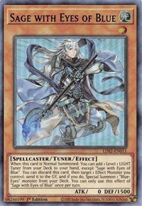 Sage with Eyes of Blue (Purple) [LDS2-EN011] Ultra Rare | Gear Gaming Fayetteville