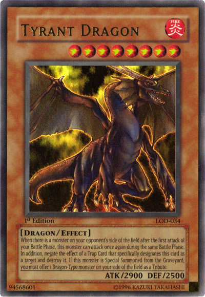 Tyrant Dragon [LOD-034] Ultra Rare | Gear Gaming Fayetteville