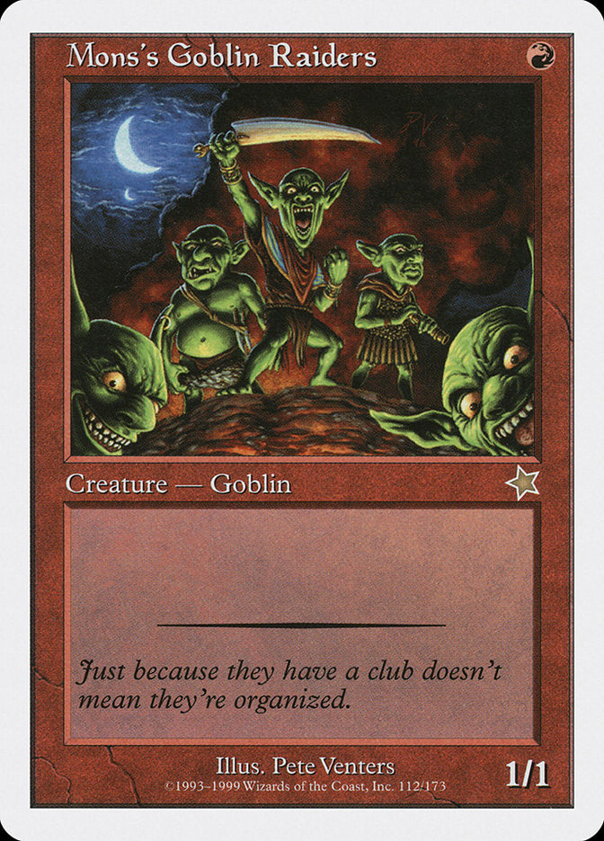 Mons's Goblin Raiders [Starter 1999] | Gear Gaming Fayetteville