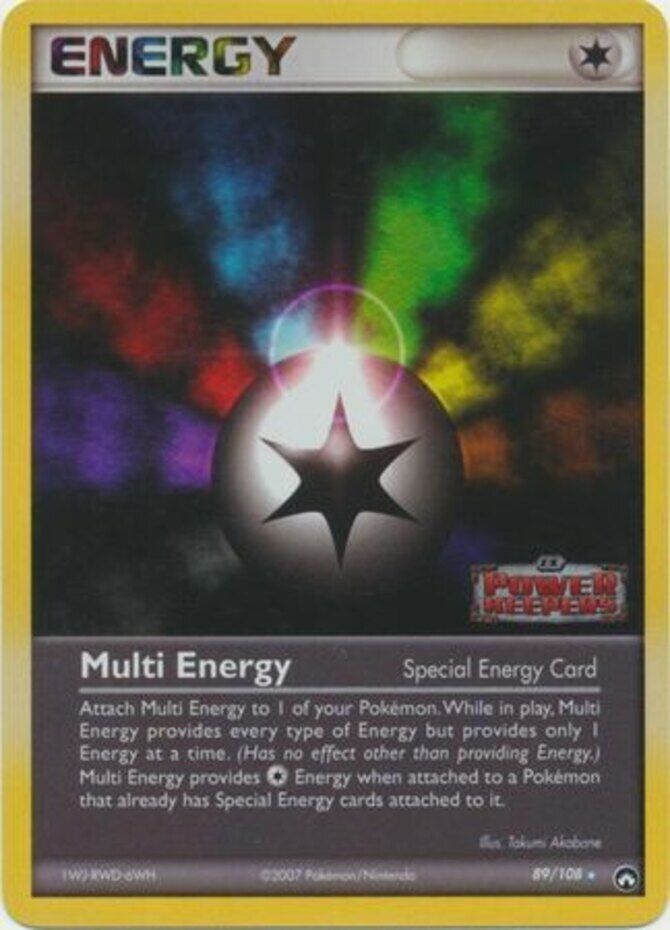 Multi Energy (89/108) (Stamped) [EX: Power Keepers] | Gear Gaming Fayetteville