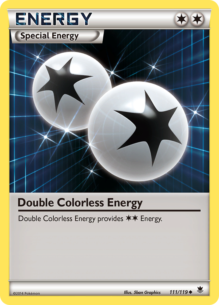 Double Colorless Energy (111/119) [XY: Phantom Forces] | Gear Gaming Fayetteville