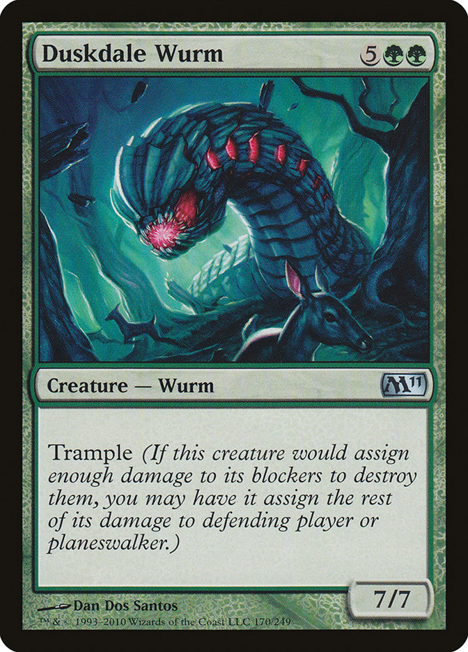 Duskdale Wurm [Magic 2011] | Gear Gaming Fayetteville