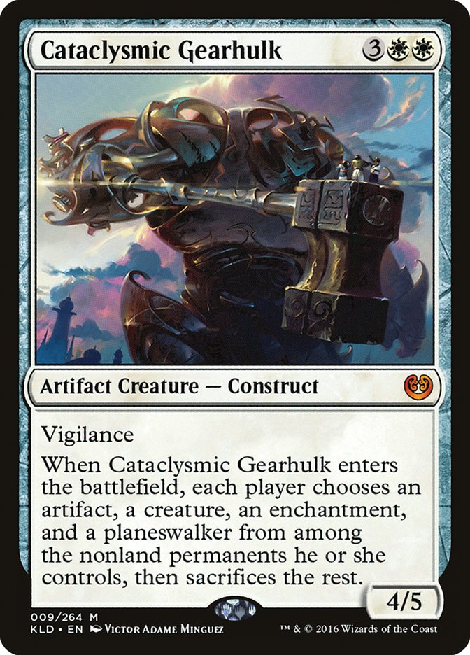 Cataclysmic Gearhulk [Kaladesh] | Gear Gaming Fayetteville