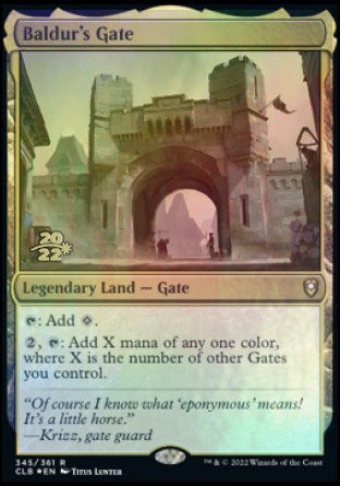 Baldur's Gate [Commander Legends: Battle for Baldur's Gate Prerelease Promos] | Gear Gaming Fayetteville