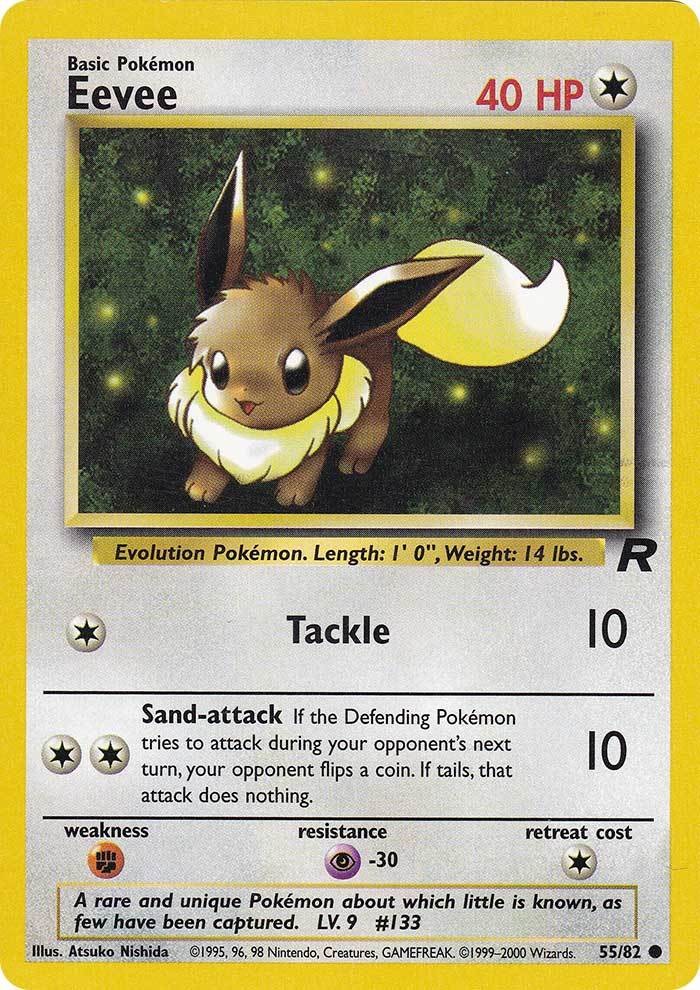 Eevee (55/82) [Team Rocket Unlimited] | Gear Gaming Fayetteville