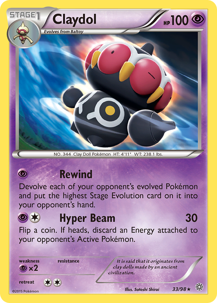 Claydol (33/98) [XY: Ancient Origins] | Gear Gaming Fayetteville