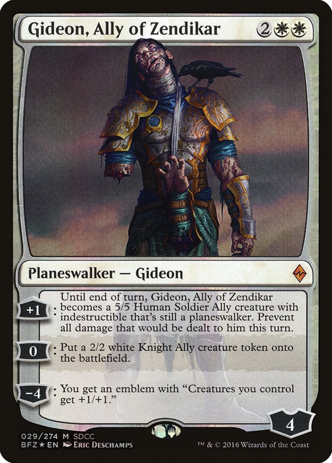 Gideon, Ally of Zendikar [San Diego Comic-Con 2016] | Gear Gaming Fayetteville