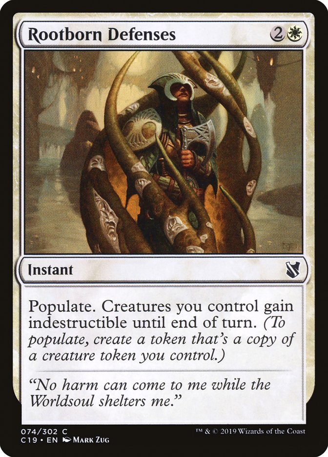 Rootborn Defenses [Commander 2019] | Gear Gaming Fayetteville
