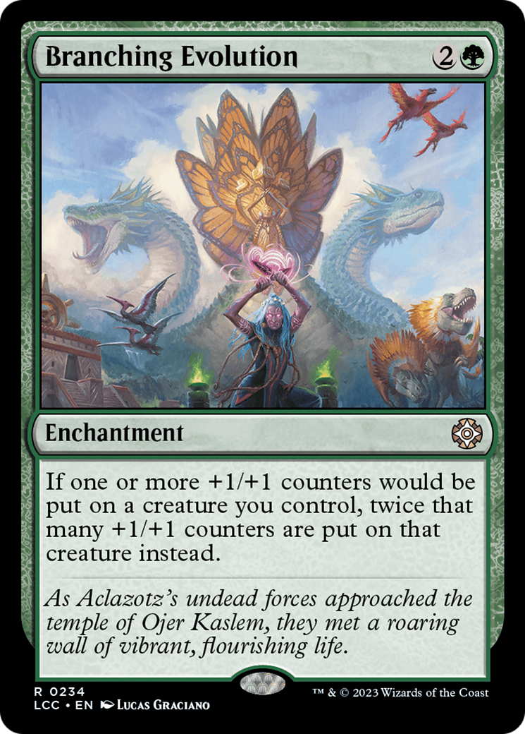 Branching Evolution [The Lost Caverns of Ixalan Commander] | Gear Gaming Fayetteville