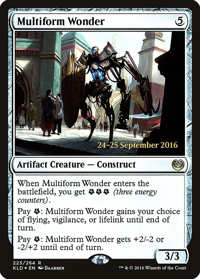 Multiform Wonder [Kaladesh Prerelease Promos] | Gear Gaming Fayetteville