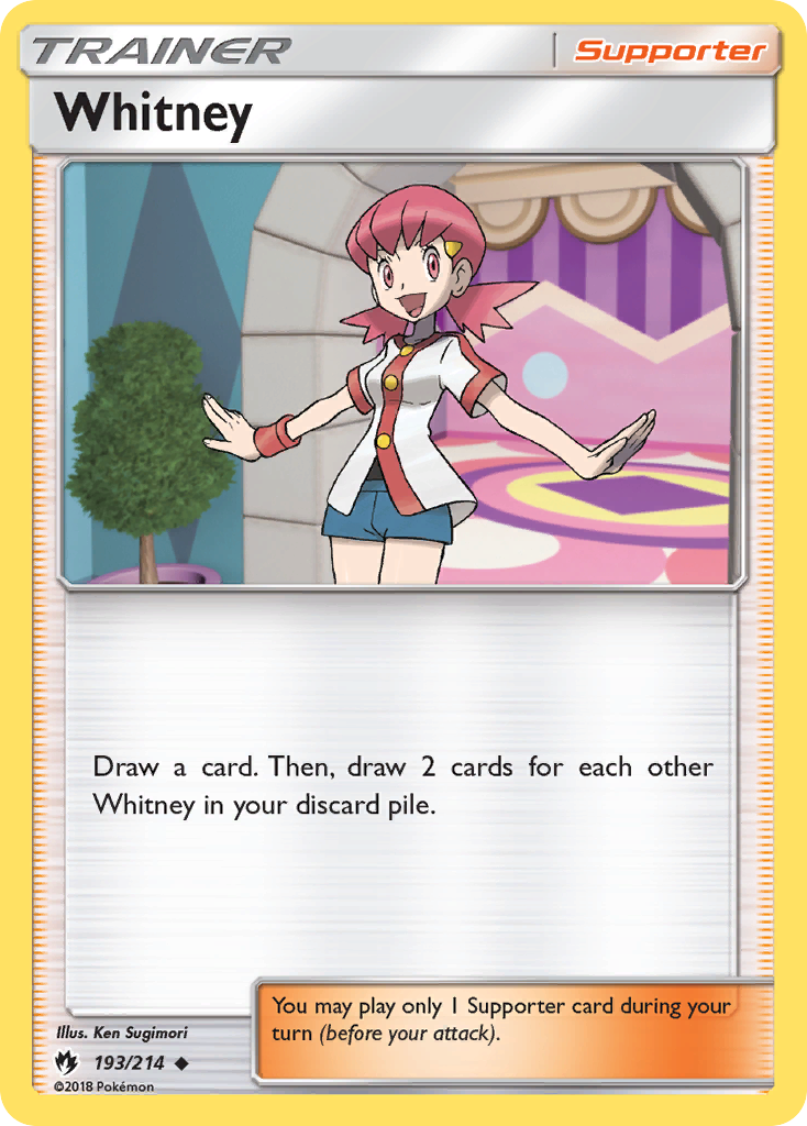 Whitney (193/214) [Sun & Moon: Lost Thunder] | Gear Gaming Fayetteville