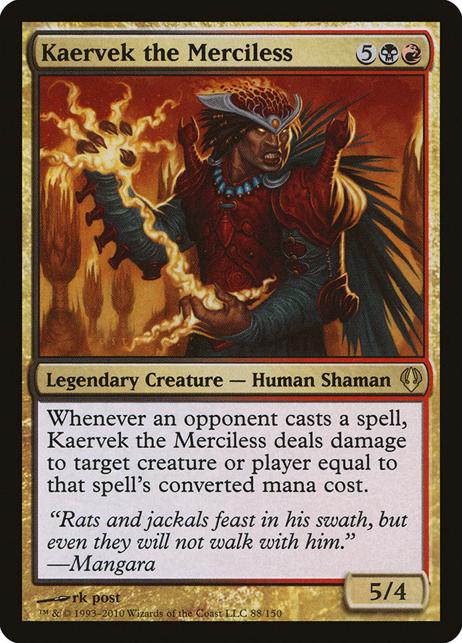 Kaervek the Merciless [Archenemy] | Gear Gaming Fayetteville