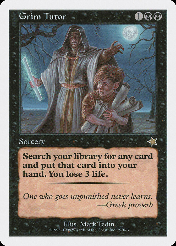 Grim Tutor [Starter 1999] | Gear Gaming Fayetteville