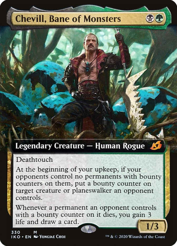 Chevill, Bane of Monsters (Extended Art) [Ikoria: Lair of Behemoths] | Gear Gaming Fayetteville