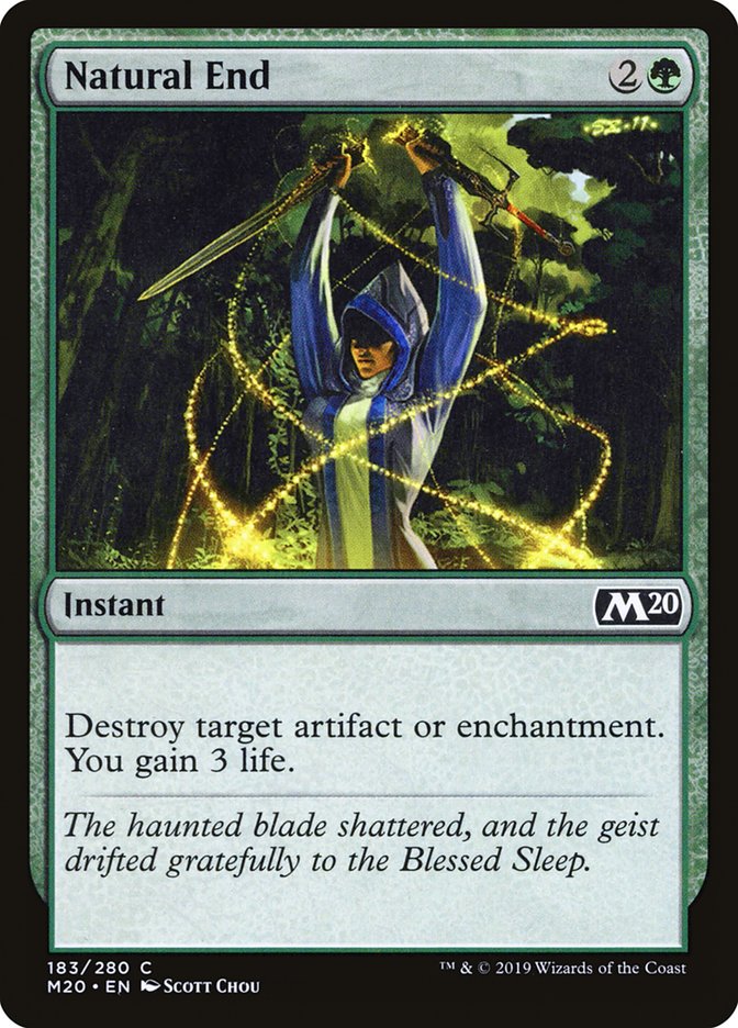 Natural End [Core Set 2020] | Gear Gaming Fayetteville