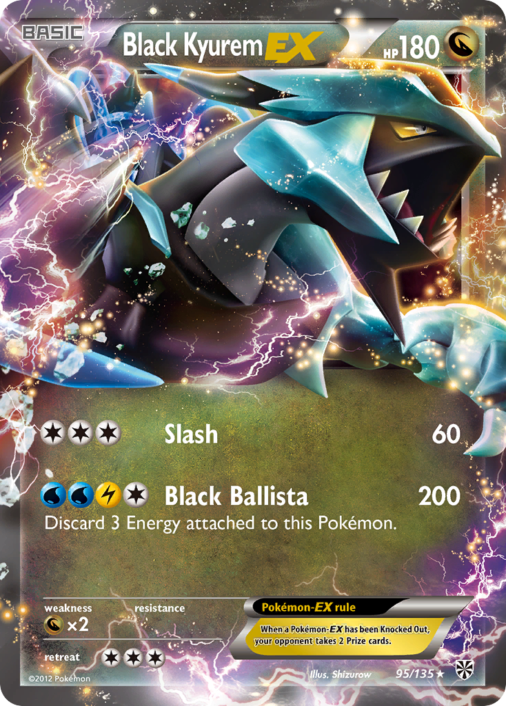 Black Kyurem EX (95/135) [Black & White: Plasma Storm] | Gear Gaming Fayetteville