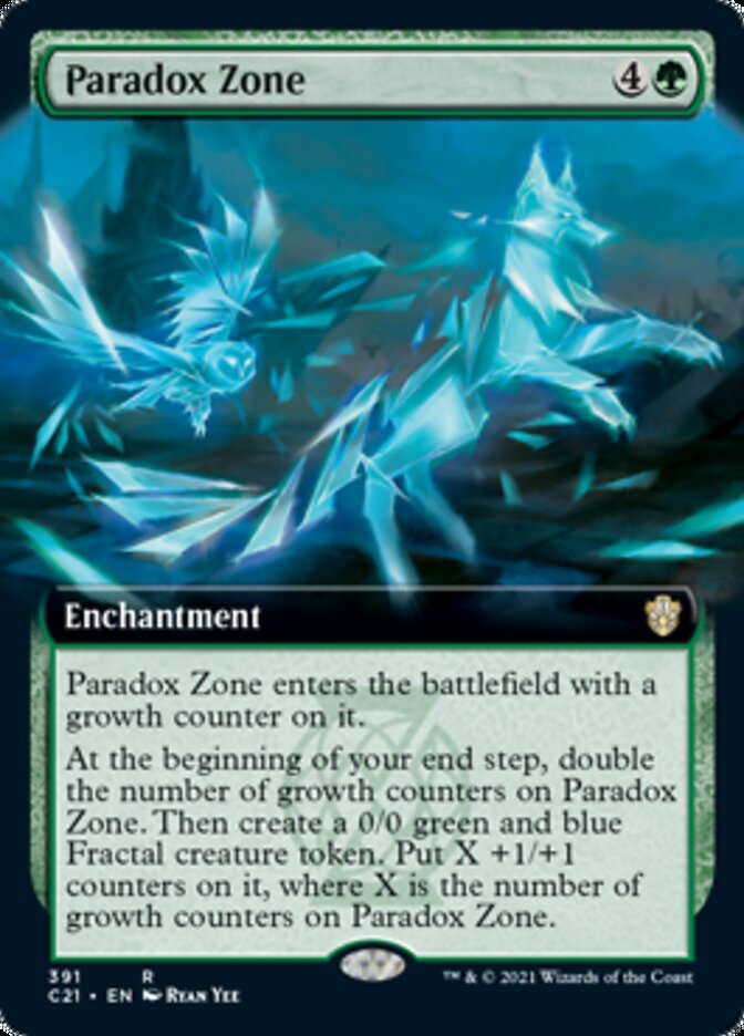 Paradox Zone (Extended Art) [Commander 2021] | Gear Gaming Fayetteville