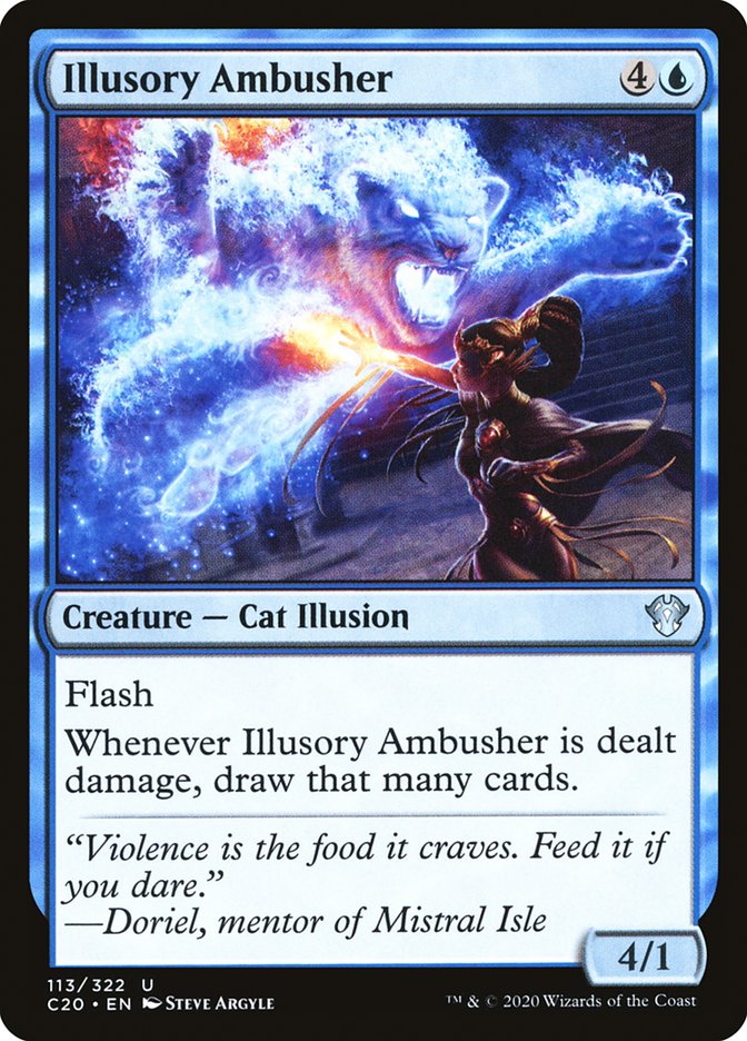 Illusory Ambusher [Commander 2020] | Gear Gaming Fayetteville