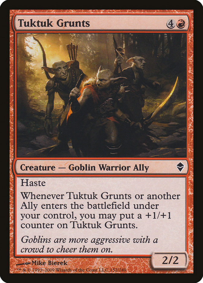 Tuktuk Grunts [Zendikar] | Gear Gaming Fayetteville