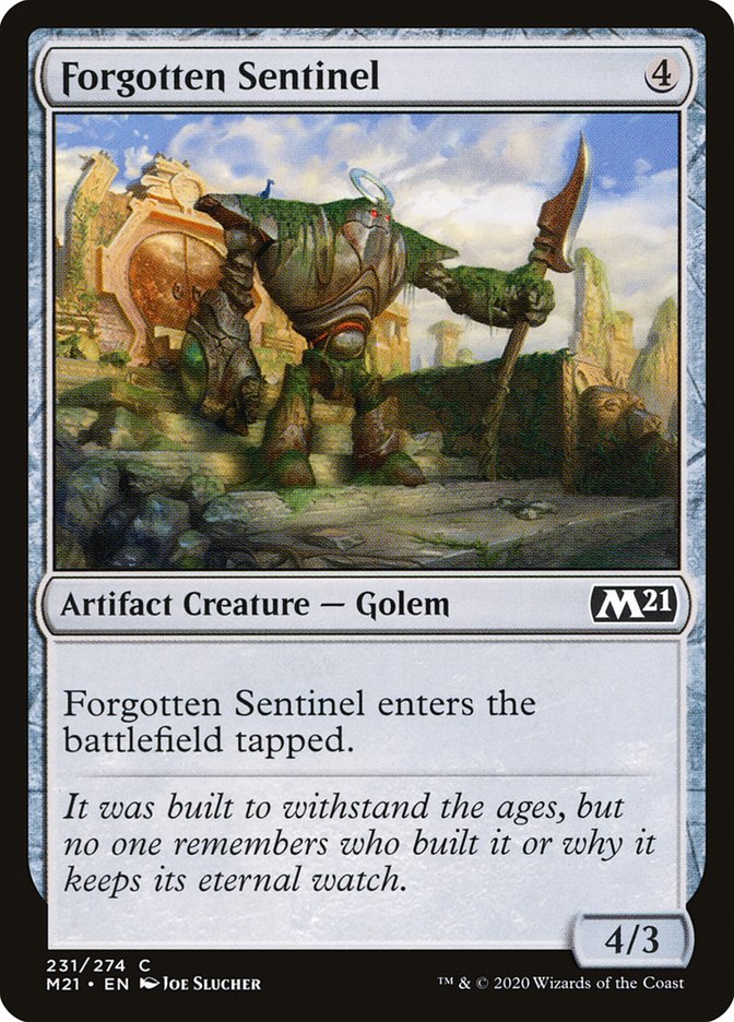 Forgotten Sentinel [Core Set 2021] | Gear Gaming Fayetteville