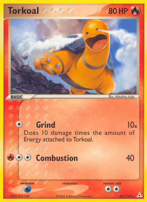 Torkoal (33/110) [EX: Holon Phantoms] | Gear Gaming Fayetteville