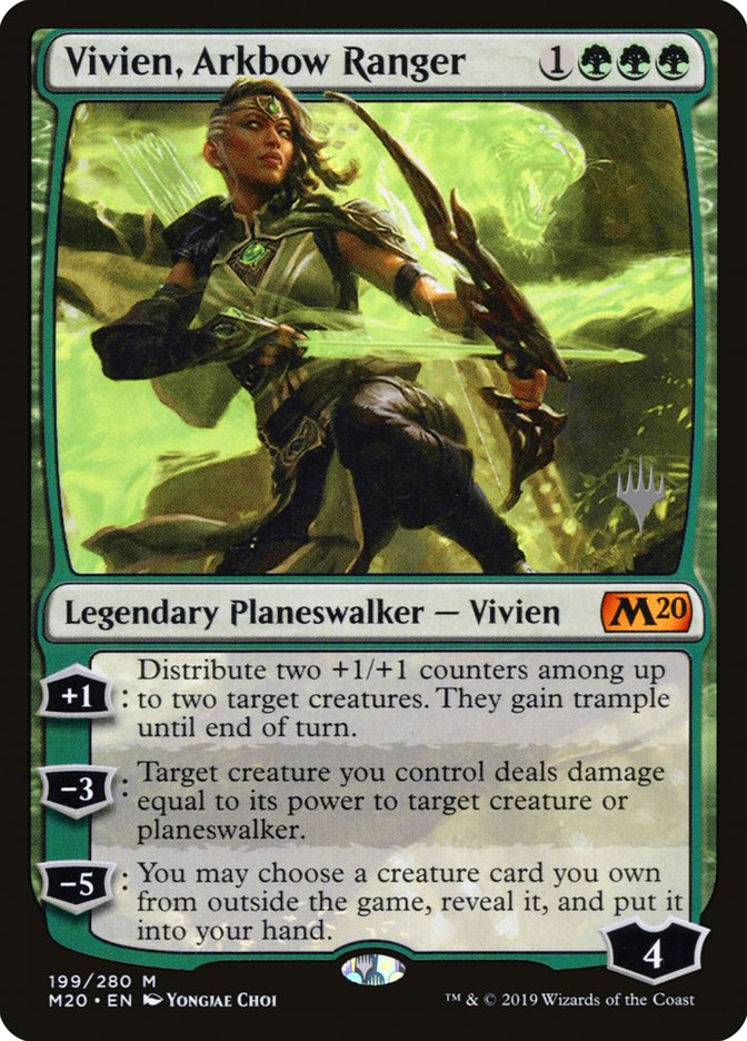 Vivien, Arkbow Ranger (Promo Pack) [Core Set 2020 Promos] | Gear Gaming Fayetteville