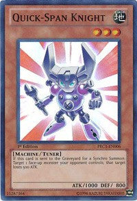 Quick-Span Knight [2012 Premium Collection Tin] [PRC1-EN006] | Gear Gaming Fayetteville