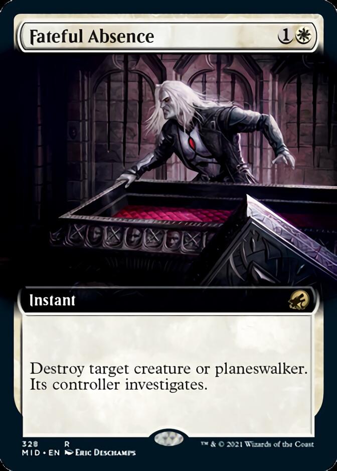 Fateful Absence (Extended Art) [Innistrad: Midnight Hunt] | Gear Gaming Fayetteville