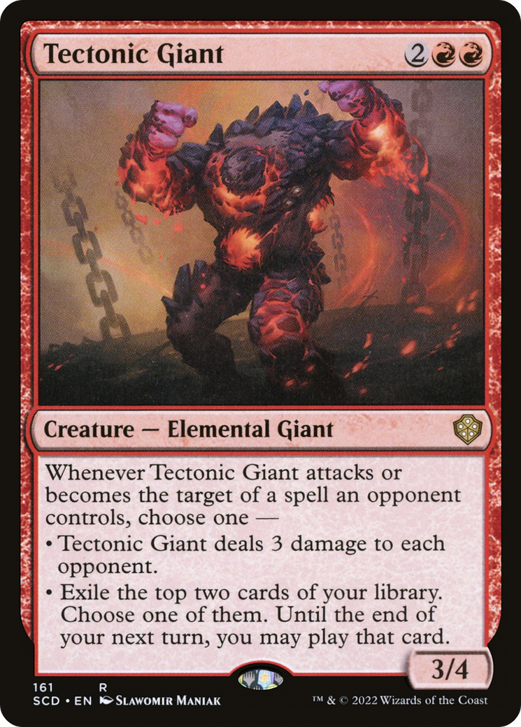 Tectonic Giant [Starter Commander Decks] | Gear Gaming Fayetteville