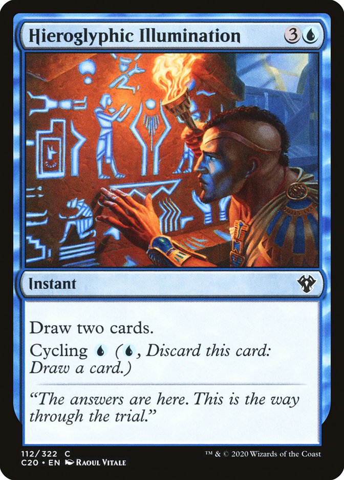 Hieroglyphic Illumination [Commander 2020] | Gear Gaming Fayetteville