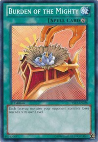 Burden of the Mighty [Starter Deck: Xyz Symphony] [YS12-EN028] | Gear Gaming Fayetteville